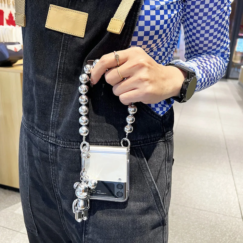 Cartoon 3D Toys Bear Folding Phone Cases For Samsung Galaxy Z Flip 3 5G ZFlip 4 for Galaxy Z Flip Ball Bracelet Cover Funda
Cartoon 3D Toys Bear Folding Phone Cases For Samsung Galaxy Z Flip 3 5G ZFlip 4 for Galaxy Z Flip Ball Bracelet Cover Funda