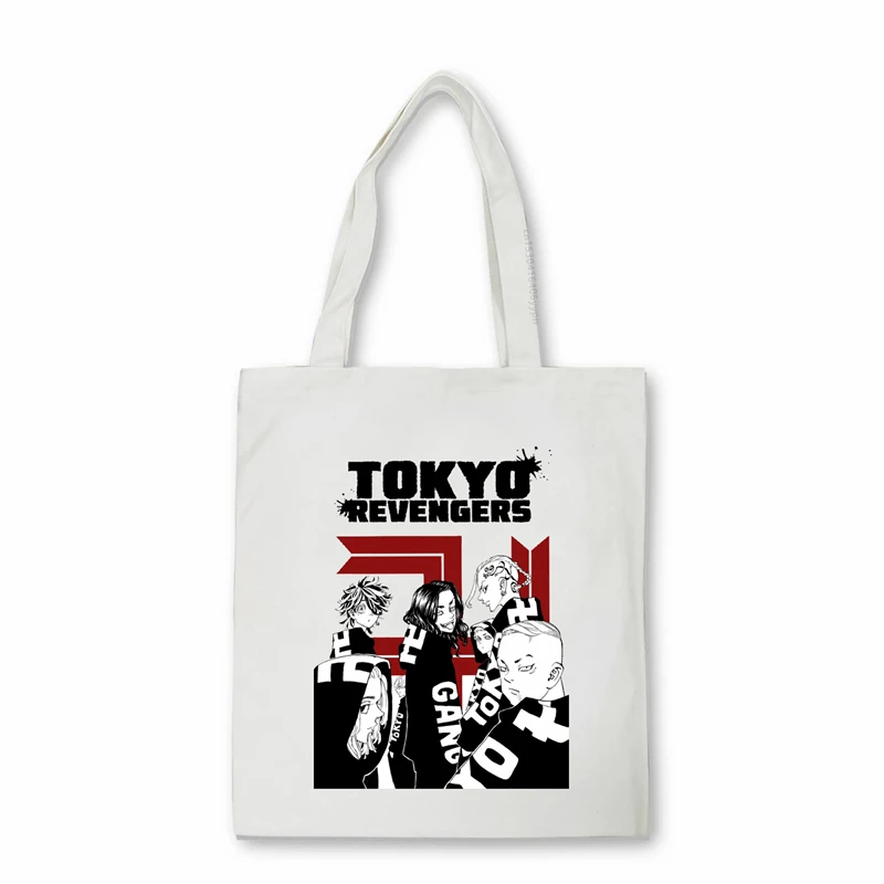 Tokyo Revengers Shopping Bag Graphic Tote Harajuku canvas bag Women tote Shoulder Bag Female Ulzzang Funny Eco Large-capacity
Tokyo Revengers Shopping Bag Graphic Tote Harajuku canvas bag Women tote Shoulder Bag Female Ulzzang Funny Eco Large-capacity