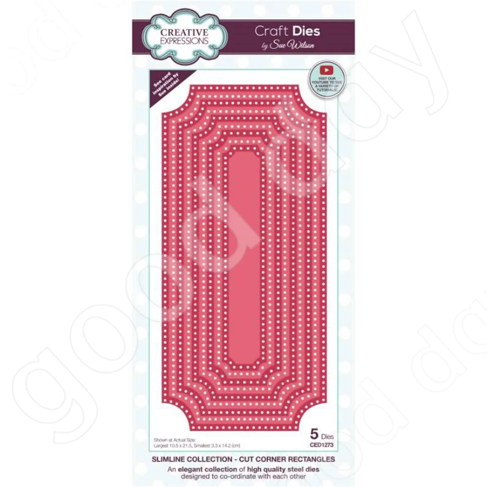 New Christmas Cut Corner Rectangles Metal Cutting Dies Scrapbook Diary Decoration Embossing Template Diy Greeting Card Handmade
New Christmas Cut Corner Rectangles Metal Cutting Dies Scrapbook Diary Decoration Embossing Template Diy Greeting Card Handmade