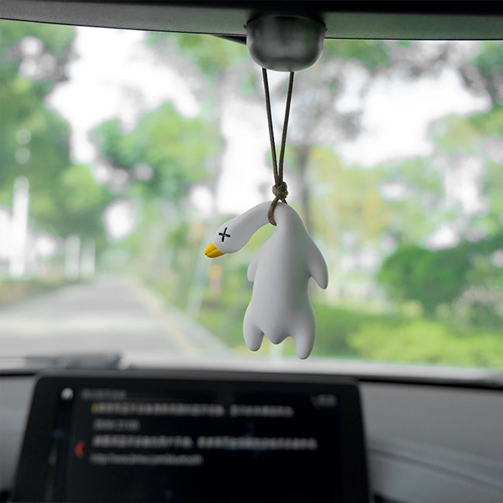 6x5.5CM Funny Gypsum Anime Duck Car Mirror Pendant Cartoon Cute Auto Interior Decoration Pendant For Car Interior Accessories
6x5.5CM Funny Gypsum Anime Duck Car Mirror Pendant Cartoon Cute Auto Interior Decoration Pendant For Car Interior Accessories