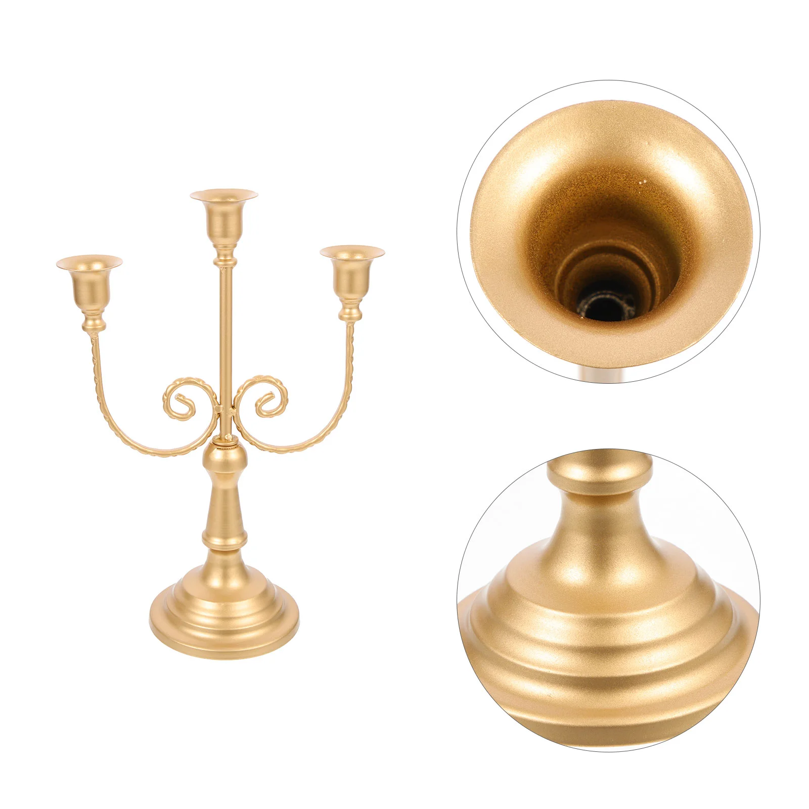 Holder Candelabra Stand Candlestick Metal Vintage Decorative European Gold Holderswedding Iron Taper Desktop Arms Flameless
Holder Candelabra Stand Candlestick Metal Vintage Decorative European Gold Holderswedding Iron Taper Desktop Arms Flameless