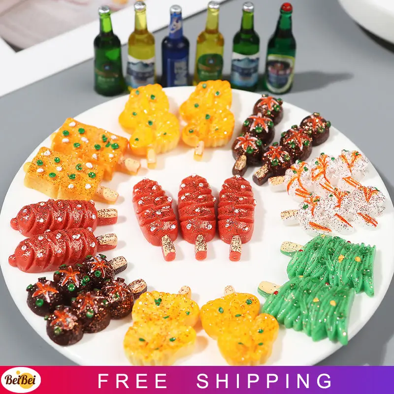 100Pcs Resin Miniature Barbecue Simulation Food Flatback Figurine For Scrapbook DIY Doll House Home Decor Craft
100Pcs Resin Miniature Barbecue Simulation Food Flatback Figurine For Scrapbook DIY Doll House Home Decor Craft