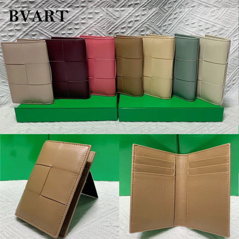 2022 Authentic Leather Sheepskin Handmade Large Plaid Woven Double Fold Card Holder Luxury High-End Simple Stylish and Portable 
2022 Authentic Leather Sheepskin Handmade Large Plaid Woven Double Fold Card Holder Luxury High-End Simple Stylish and Portable