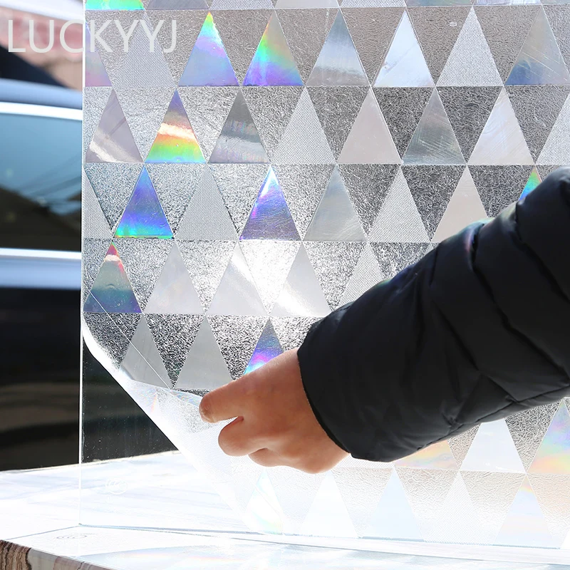 Window Privacy Film Decorative Window Clings 3D Window Decals Static Stickers Rainbow Effect No-Adhesive Sliding Door Glass Film
Window Privacy Film Decorative Window Clings 3D Window Decals Static Stickers Rainbow Effect No-Adhesive Sliding Door Glass Film