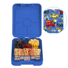 Aohea Bento Lunch Box for Kids 4 Compartment Lunch Containers Kids Leak-Proof