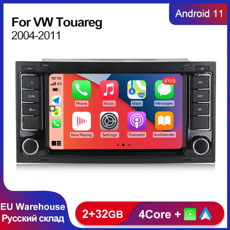 4Core Android 11 Car Radio Multimedia Player For VW Volkswagen Touareg Transporter T5 Multivan Naviagtion GPS Carplay Auto Audio
4Core Android 11 Car Radio Multimedia Player For VW Volkswagen Touareg Transporter T5 Multivan Naviagtion GPS Carplay Auto Audio