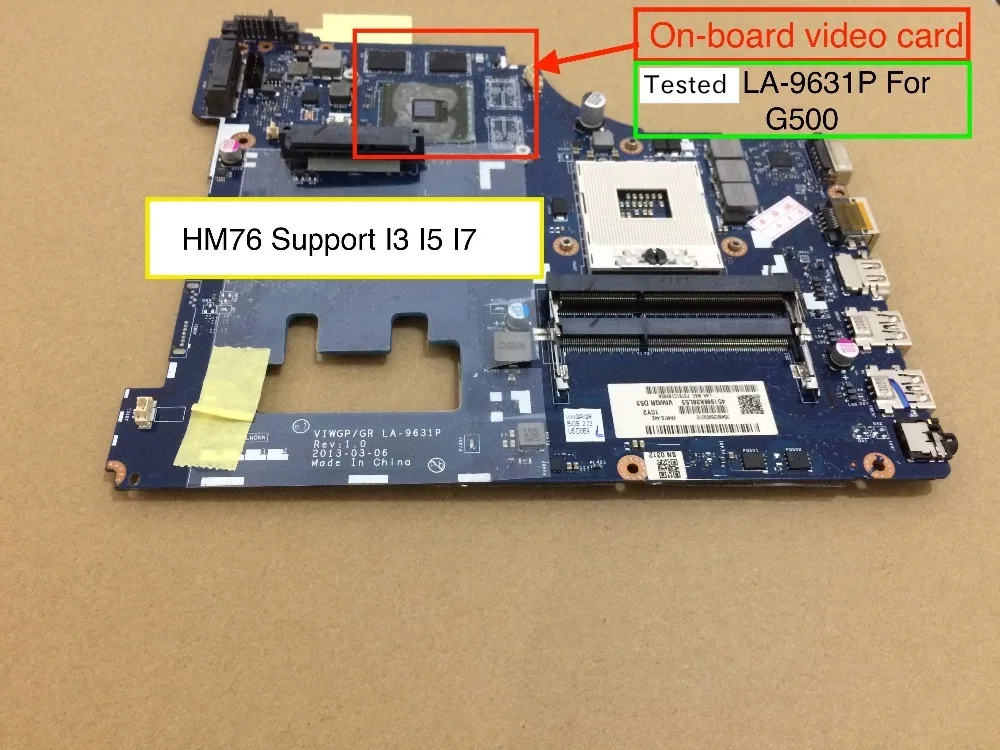 VIWGP GR LA-9631P REV: 1,0 для Lenovo G500 материнская плата для ноутбука HD8570 GPU
VIWGP GR LA-9631P REV: 1,0 для Lenovo G500 материнская плата для ноутбука HD8570 GPU