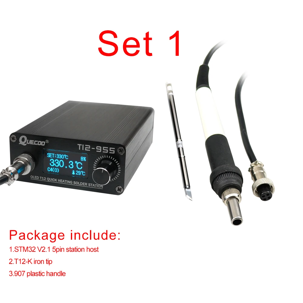 QUECOO STM32-T12-955 паяльная станция