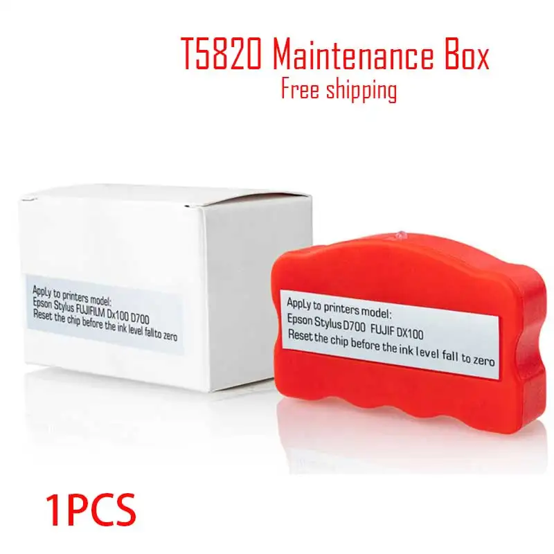 1pc Maintenance Box Tank Chip Resetter For Epson T5820 D700 D870 DX100 SC-P800 3800 3880 Inkjet Printer
1pc Maintenance Box Tank Chip Resetter For Epson T5820 D700 D870 DX100 SC-P800 3800 3880 Inkjet Printer