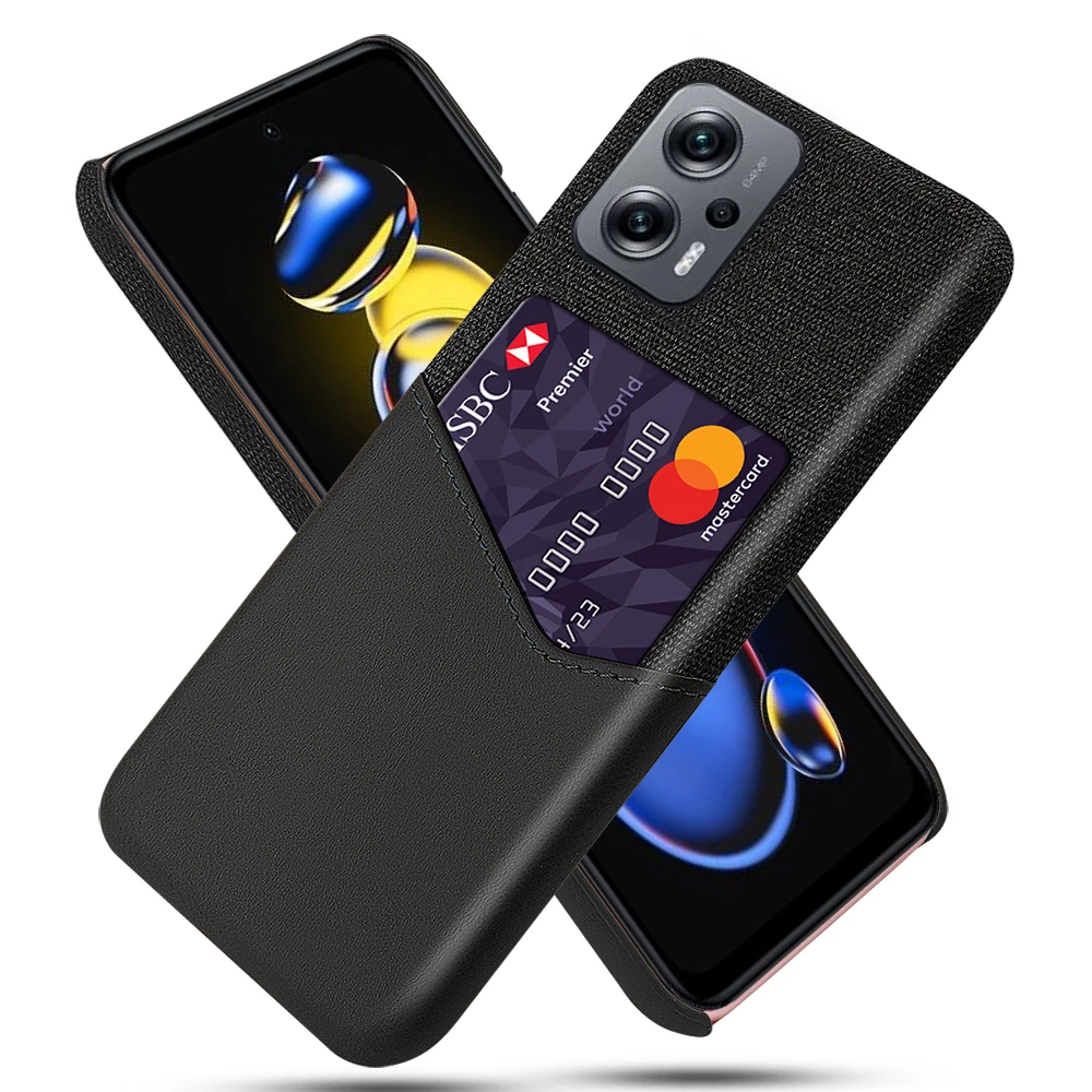 Phone Case For POCO X4 GT POCO F4 GT Case Cloth Fabric Case with ID Holder Slot Cover For POCO X4 GT PokoX4 GT Protective Coque
Phone Case For POCO X4 GT POCO F4 GT Case Cloth Fabric Case with ID Holder Slot Cover For POCO X4 GT PokoX4 GT Protective Coque