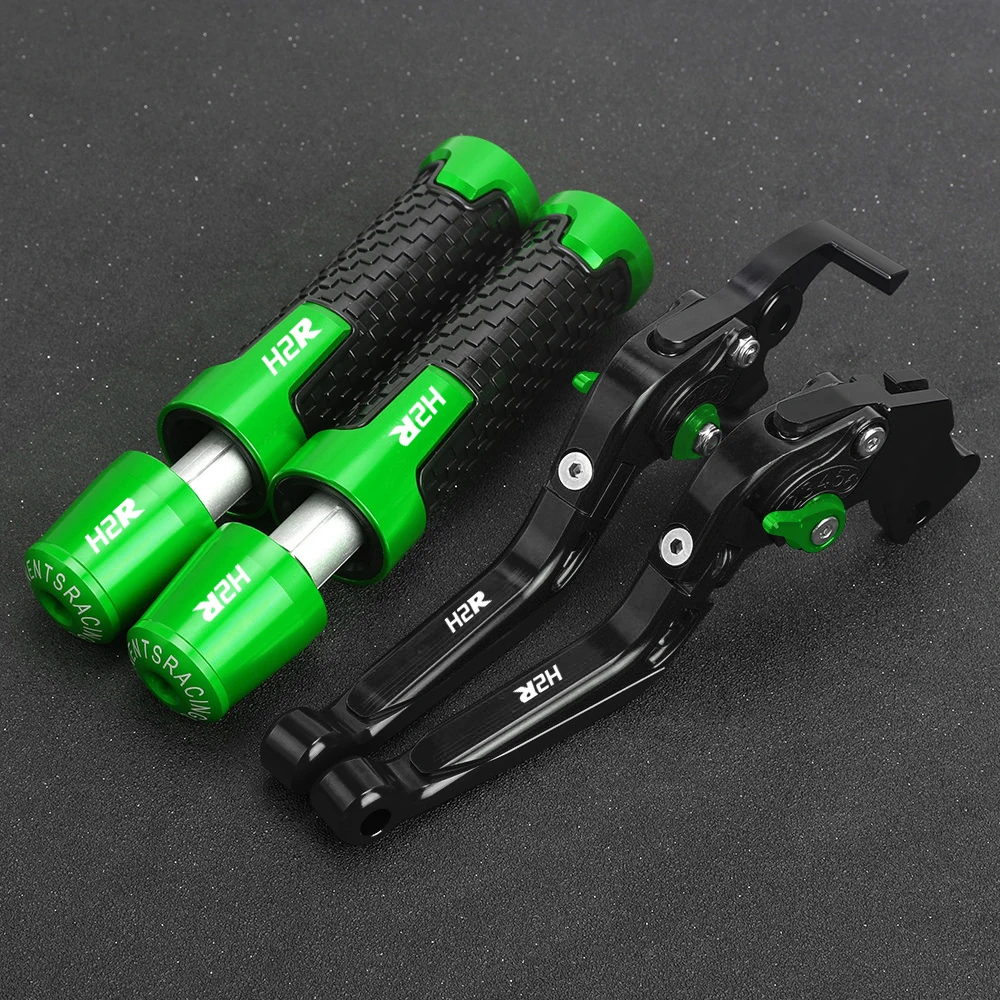 For KAWASAKI H2R 2015 2016 CNC Motorcycle Accessories Extendable Brake Clutch Levers Handlebar Grip Ends Handle Hand Grips 
For KAWASAKI H2R 2015 2016 CNC Motorcycle Accessories Extendable Brake Clutch Levers Handlebar Grip Ends Handle Hand Grips