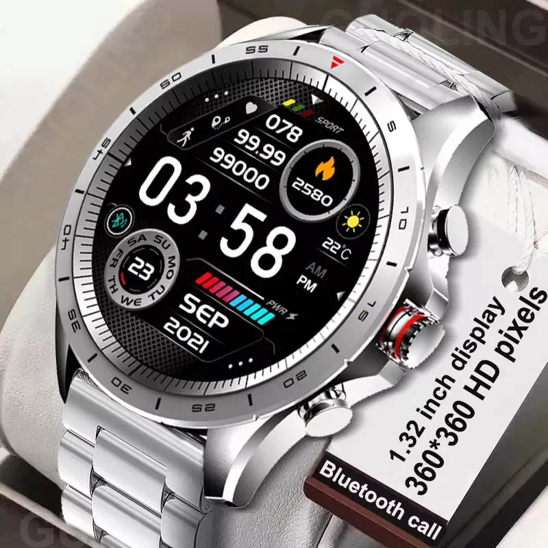 2022 New Men Health Smart Watch 1.32inch 360*360HD Pixel Display Screen Sport Fitness Tracker Bluetooth Music Men Smartwatch+box
2022 New Men Health Smart Watch 1.32inch 360*360HD Pixel Display Screen Sport Fitness Tracker Bluetooth Music Men Smartwatch+box