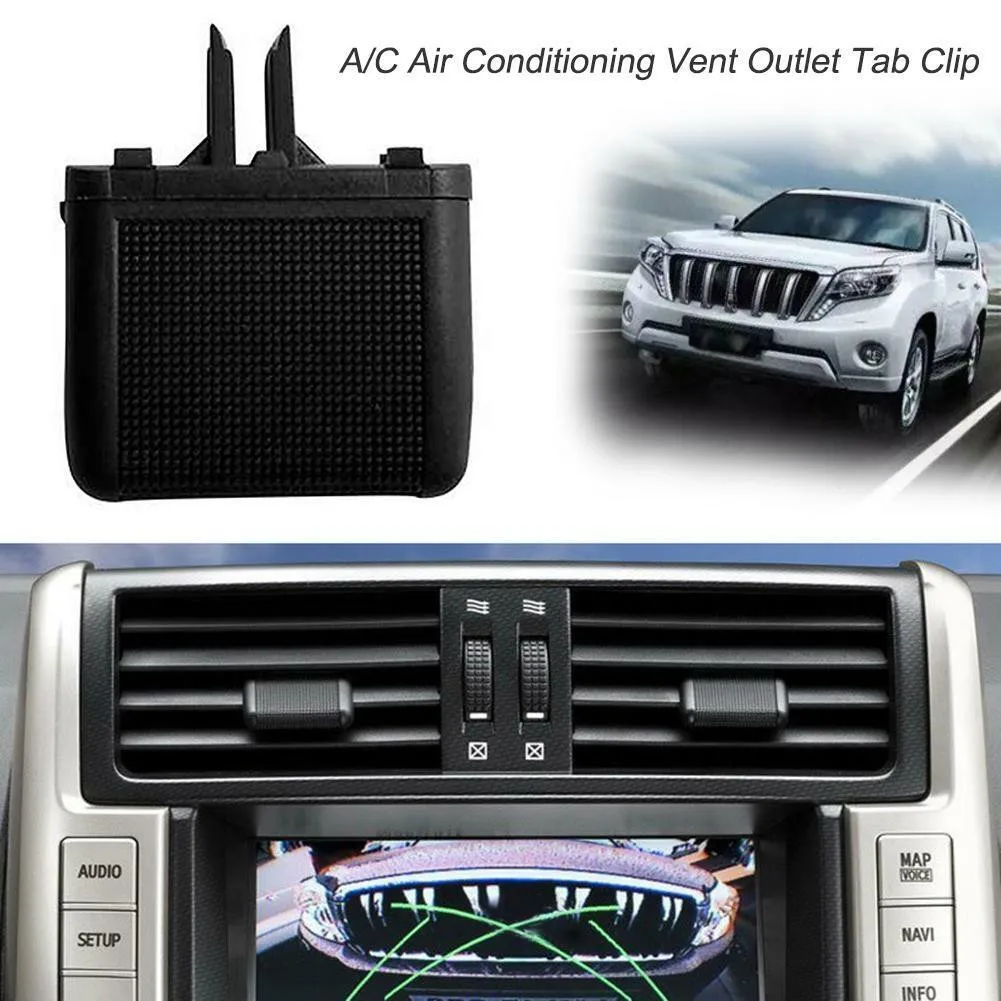 1 X Air Vent Tab Clip A/C Air Vent Outlet Tab Clip Fit For Toyota Land Cruiser Prado FJ150 2010-2017 Air Vent Outlet Tab Clip
1 X Air Vent Tab Clip A/C Air Vent Outlet Tab Clip Fit For Toyota Land Cruiser Prado FJ150 2010-2017 Air Vent Outlet Tab Clip