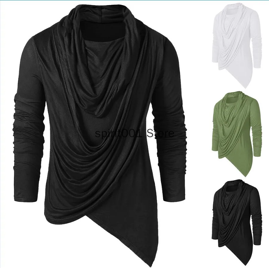 Men Pullover Asymmetrical Punk Hip Hop Zipper Hoodie Gothic Streetwear Men Harajuku Nightclub Stage Hooded Cloak Male Sweatshirt
Men Pullover Asymmetrical Punk Hip Hop Zipper Hoodie Gothic Streetwear Men Harajuku Nightclub Stage Hooded Cloak Male Sweatshirt