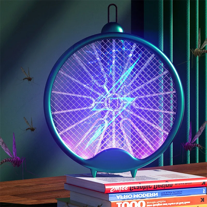 

Electric Mosquito Net Rechargeable Mosquito Killer Lamp Fly Swatter Bug Zapper Repellent Home Pest Control Insect Catcher Racket