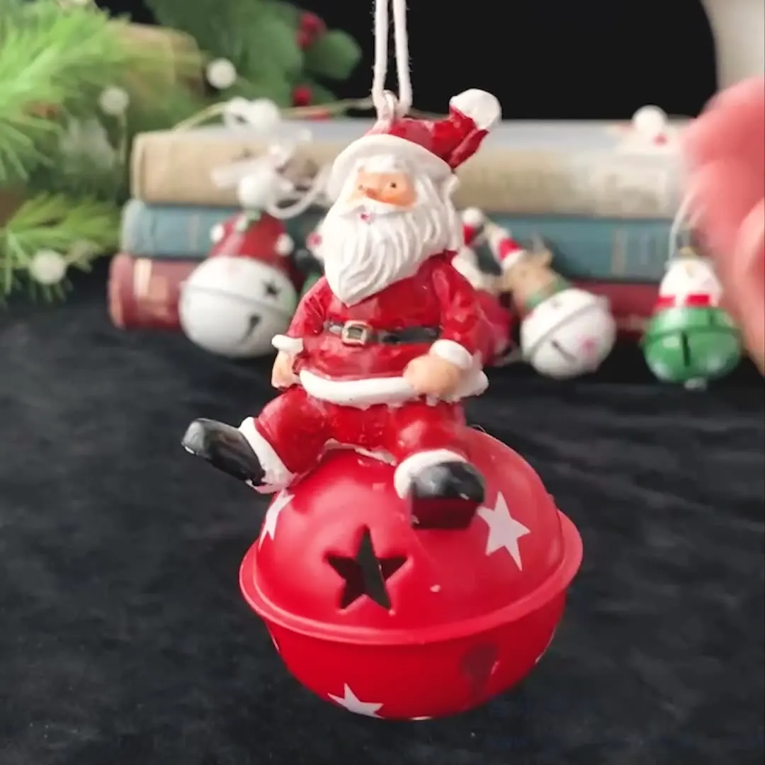 New Nordic Christmas Painted Resin Snowman Iron Bell Hanging Decorations Creative Decorations Christmas Tree Decoration Bell
New Nordic Christmas Painted Resin Snowman Iron Bell Hanging Decorations Creative Decorations Christmas Tree Decoration Bell