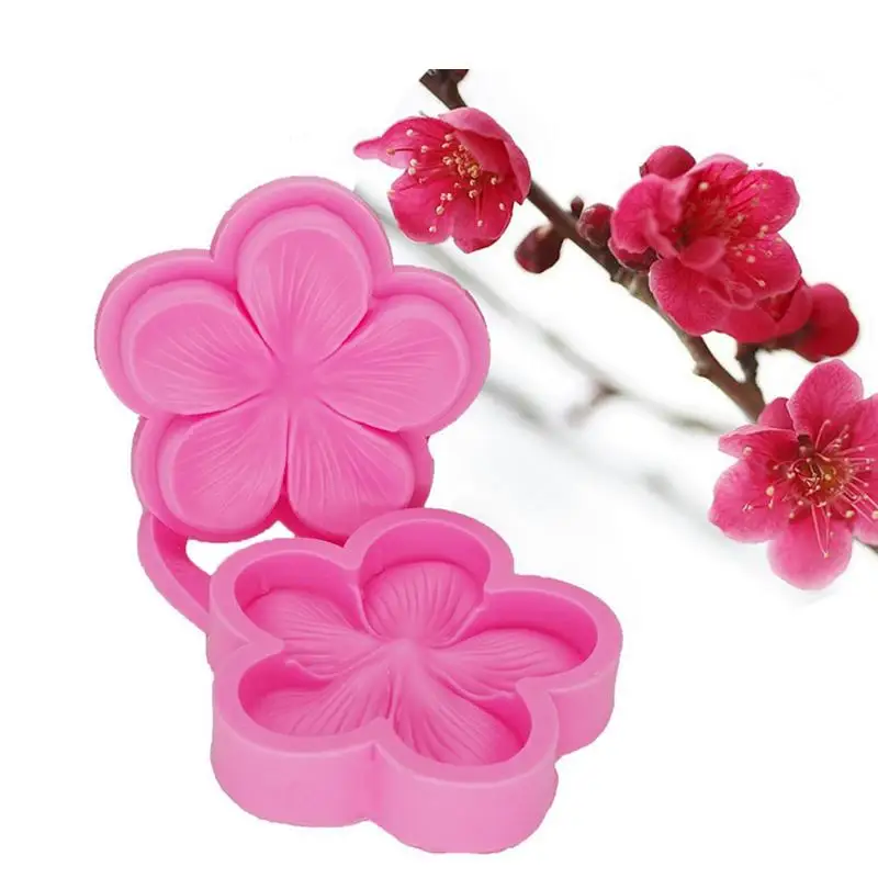 Plum Blossom Sugarcraft Silicone Mold Flower Fondant Mould Wedding Cake Decorating Tools Chocolate Mold
Plum Blossom Sugarcraft Silicone Mold Flower Fondant Mould Wedding Cake Decorating Tools Chocolate Mold