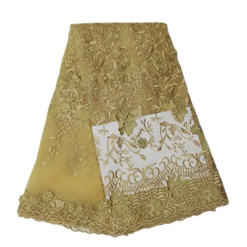 New Arrival Gold Applique Lace Fabric 3d Lace Material Net Lace Fabric French Tulle Lace For Wedding Dress
New Arrival Gold Applique Lace Fabric 3d Lace Material Net Lace Fabric French Tulle Lace For Wedding Dress