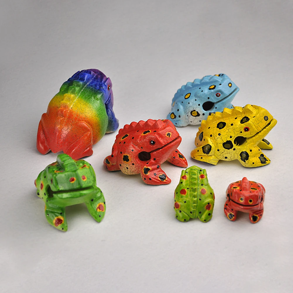 Wooden Lucky Frog Toy Clackers Kids Musical Percussion Gift Toys Colorful 15cm Percussion Toy Gift Children Toys Gift
Wooden Lucky Frog Toy Clackers Kids Musical Percussion Gift Toys Colorful 15cm Percussion Toy Gift Children Toys Gift