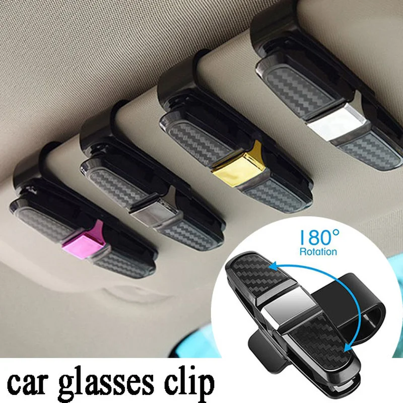 Car Sun Visor Glasses Holder Sunglasses Clip Auto Glasses Storage Fastener Clip Card Cases Car Interior Accessories Universal
Car Sun Visor Glasses Holder Sunglasses Clip Auto Glasses Storage Fastener Clip Card Cases Car Interior Accessories Universal