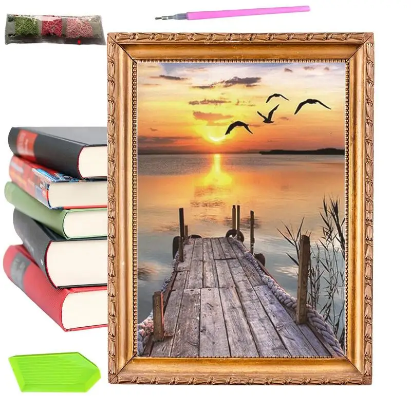 Art Kits For Adults Dia-mond Art Painting Full Drill Painting Art DIY Kits For Home Wall Decor Art Craft Gifts
Art Kits For Adults Dia-mond Art Painting Full Drill Painting Art DIY Kits For Home Wall Decor Art Craft Gifts
