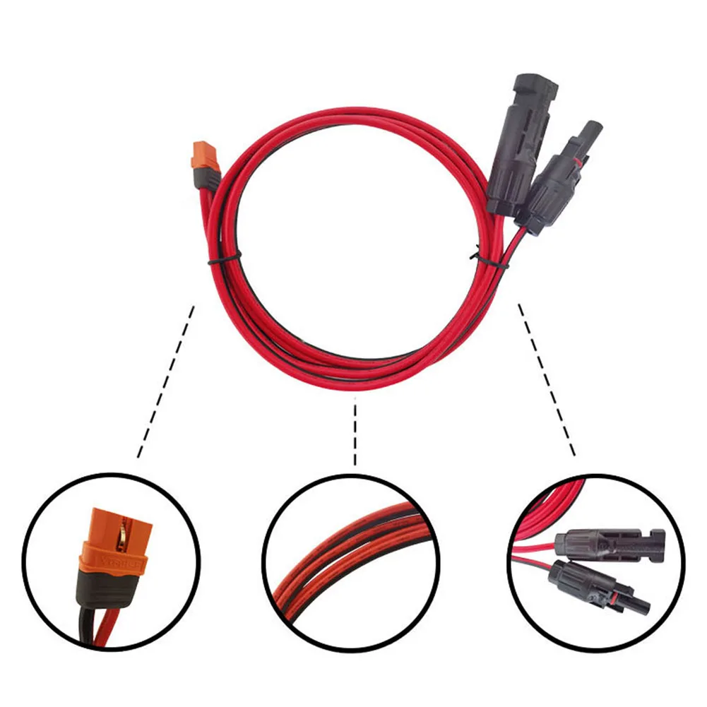 1pcs High Quality Brand New Home Solar Charge Cable Connect Solar Pane DC500V XT60I-F Connector Solar Connector
1pcs High Quality Brand New Home Solar Charge Cable Connect Solar Pane DC500V XT60I-F Connector Solar Connector