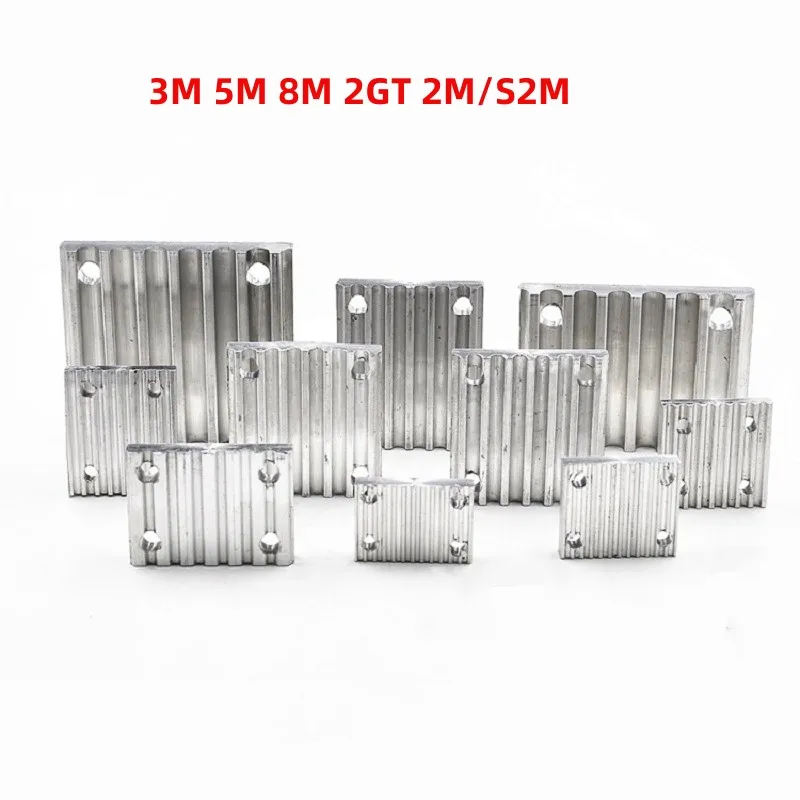 1Pcs 3M 5M 8M 2GT 2M/S2M Timing Belt Connection Clamping Plate Aluminum Arc Connector Clamping Tooth Plate Width 6-30mm
1Pcs 3M 5M 8M 2GT 2M/S2M Timing Belt Connection Clamping Plate Aluminum Arc Connector Clamping Tooth Plate Width 6-30mm