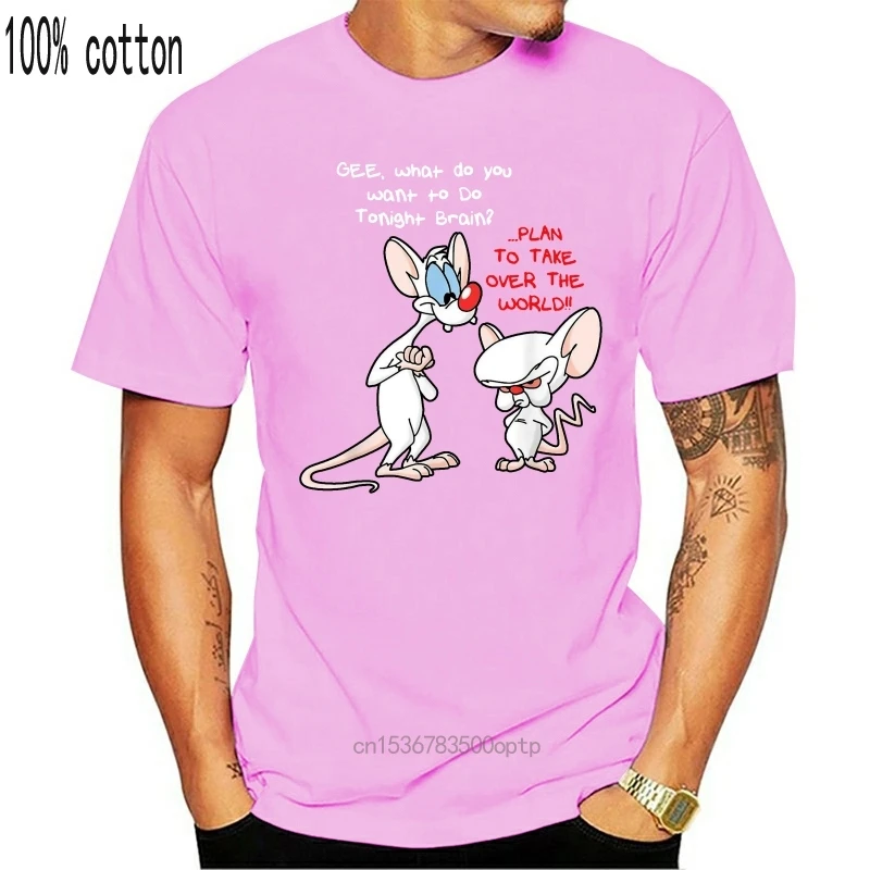 Camiseta negra divertida de Plan para tomar el mundo, de moda para S-3Xl Camiseta clásica, Pinky And Brain
Camiseta negra divertida de Plan para tomar el mundo, de moda para S-3Xl Camiseta clásica, Pinky And Brain