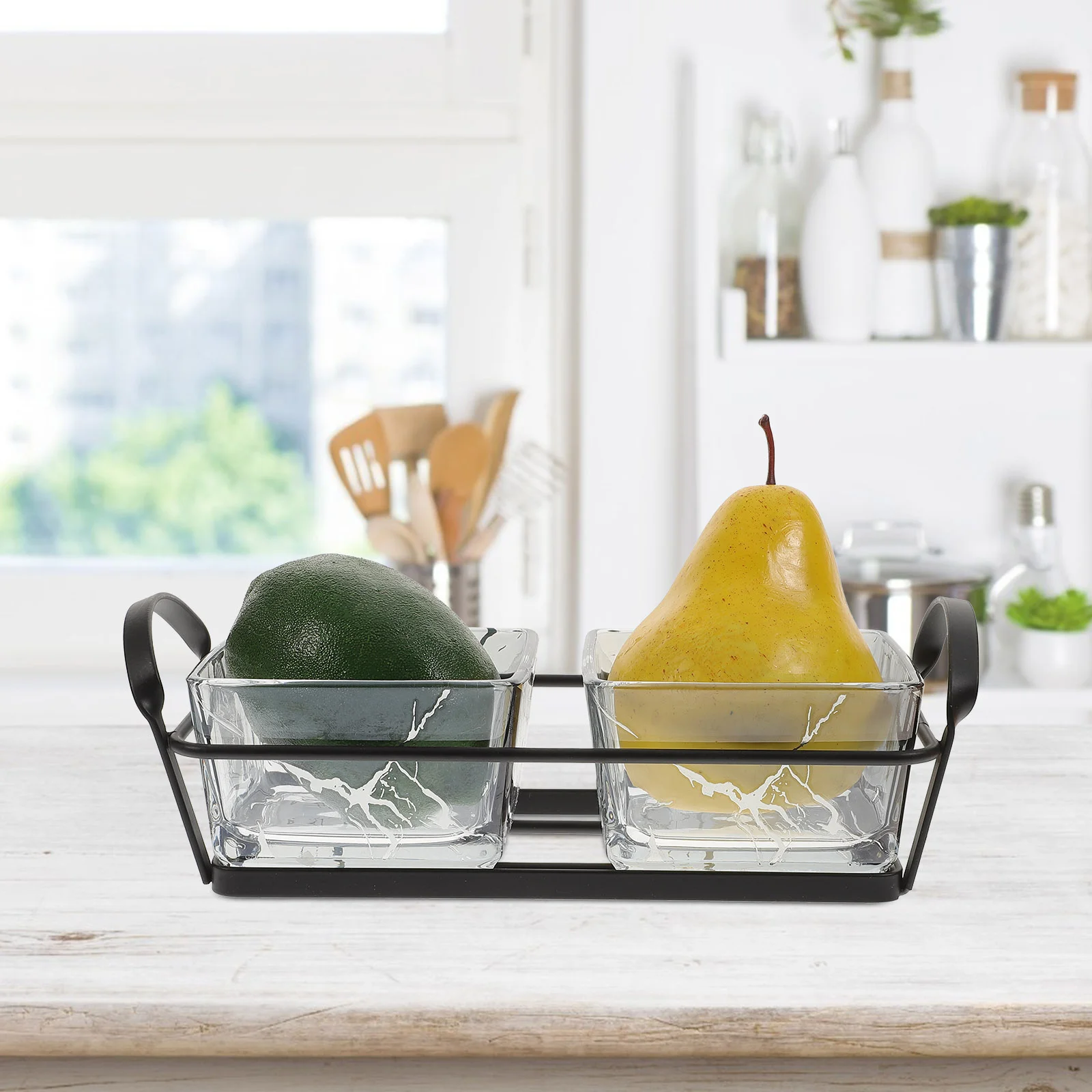 1 Set Appetizer Serving Bowls Platter Plate with Tray for Snacks Candy Nut Dish Fruits
1 Set Appetizer Serving Bowls Platter Plate with Tray for Snacks Candy Nut Dish Fruits