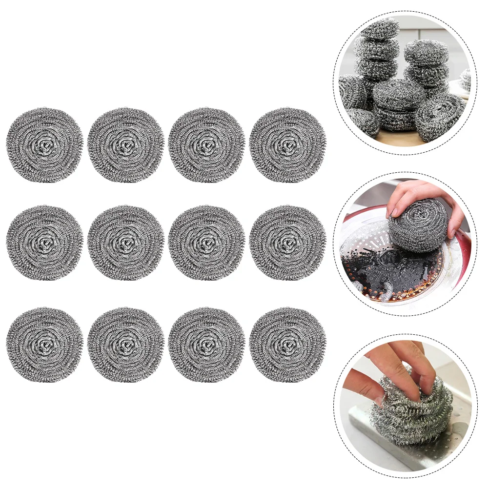 Steelkitchen Scrubber Scouring Wool Wire Scrubbing Cleaning Sponges Stainless Metal Potpad Brush Scourer Accessory Pads Helper
Steelkitchen Scrubber Scouring Wool Wire Scrubbing Cleaning Sponges Stainless Metal Potpad Brush Scourer Accessory Pads Helper