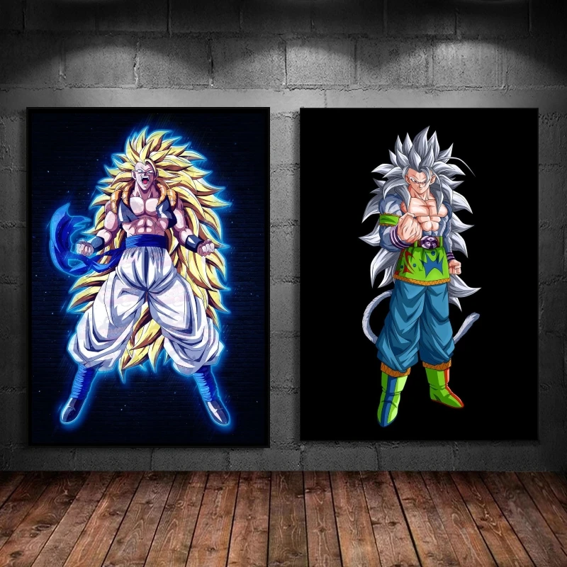 Hot-blooded Anime Dragon Ball Figure Super Saiya 3 Son Goku Gogeta Manga Picture Suitable for Children Room Aesthetic Decoration
Hot-blooded Anime Dragon Ball Figure Super Saiya 3 Son Goku Gogeta Manga Picture Suitable for Children Room Aesthetic Decoration