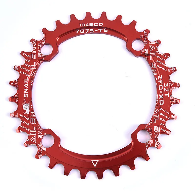1Pc 32T Chain Ring 104 BCD Round Narrow Wide Tooth Plate 104 BCD Chainwheel 32T Tooth MTB Mountain Bike Chainwheel crankset
1Pc 32T Chain Ring 104 BCD Round Narrow Wide Tooth Plate 104 BCD Chainwheel 32T Tooth MTB Mountain Bike Chainwheel crankset