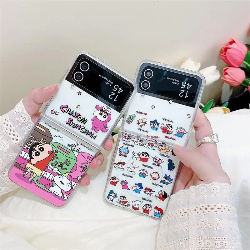 Anime Crayon Shin-Chan Magnetic Case for Samsung Galaxy Z Flip 5 4 3 F7110 Cartoon Magsafe Stand Lanyard Shockproof Hard Cover
Anime Crayon Shin-Chan Magnetic Case for Samsung Galaxy Z Flip 5 4 3 F7110 Cartoon Magsafe Stand Lanyard Shockproof Hard Cover
