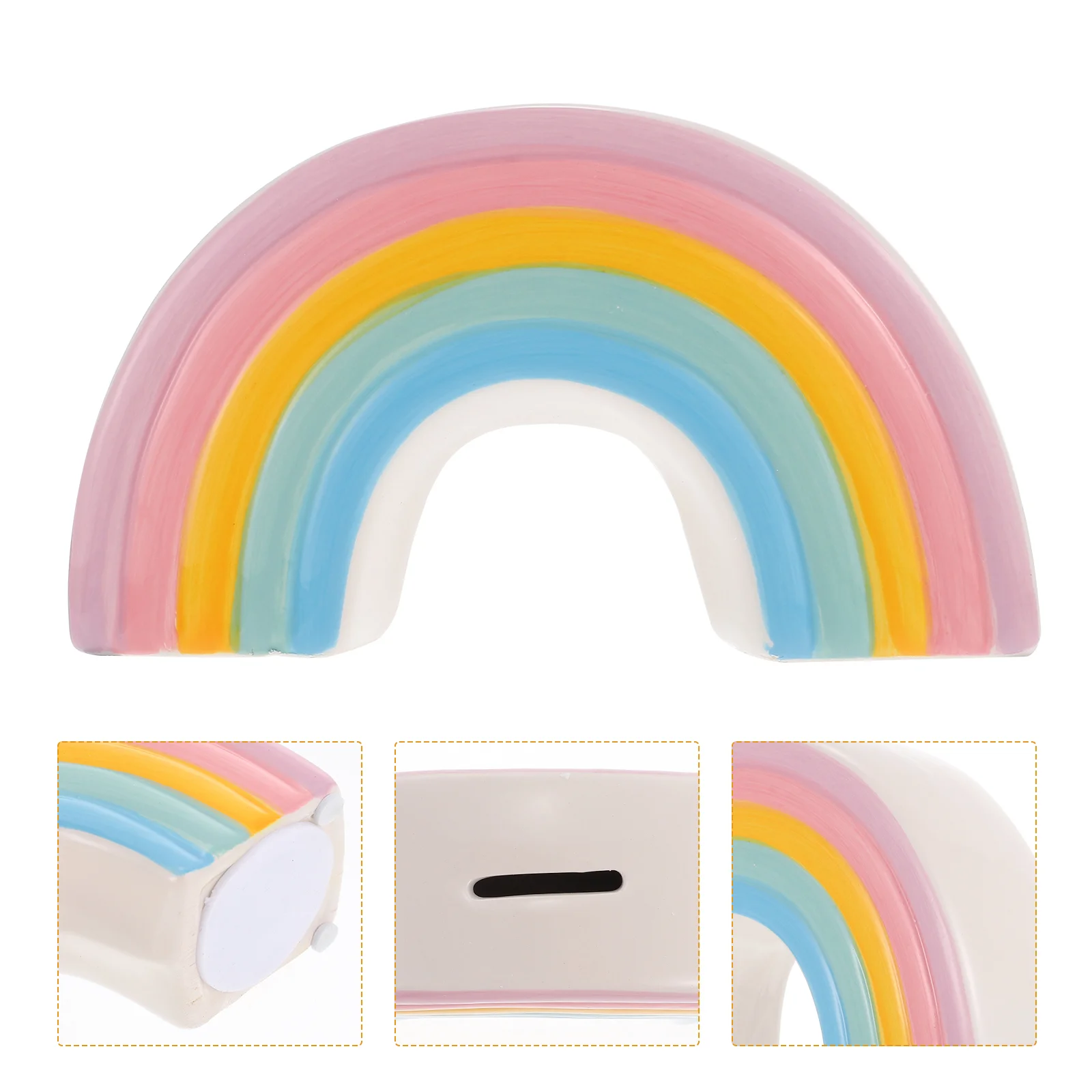 Bank Piggy Money Rainbow Box Saving Coin Kids Ceramic For Jar Pot Girls Figures Desktop Storage Tabletop Toy Container Decor
Bank Piggy Money Rainbow Box Saving Coin Kids Ceramic For Jar Pot Girls Figures Desktop Storage Tabletop Toy Container Decor