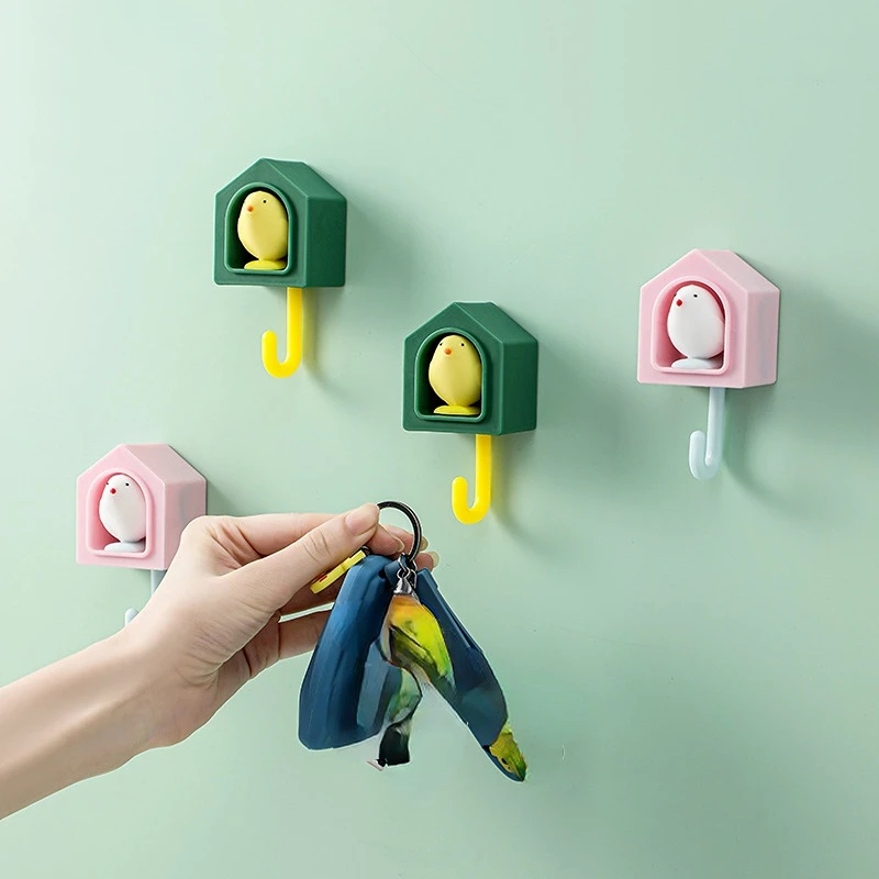 Nordic Creative Bird Hook Wall Hanging Wall Cute Wall Decoration Porch Door Punching Strong Clothes Hook Home Accessories Hooks
Nordic Creative Bird Hook Wall Hanging Wall Cute Wall Decoration Porch Door Punching Strong Clothes Hook Home Accessories Hooks