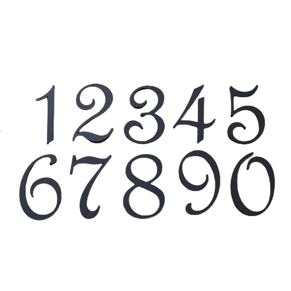 1PC 3D Door Numbers Plastic Self-Adhesive Number Tag House Drawer Sign Gate Digits 0-9 Hotel Home Sticker Address Door Label
1PC 3D Door Numbers Plastic Self-Adhesive Number Tag House Drawer Sign Gate Digits 0-9 Hotel Home Sticker Address Door Label