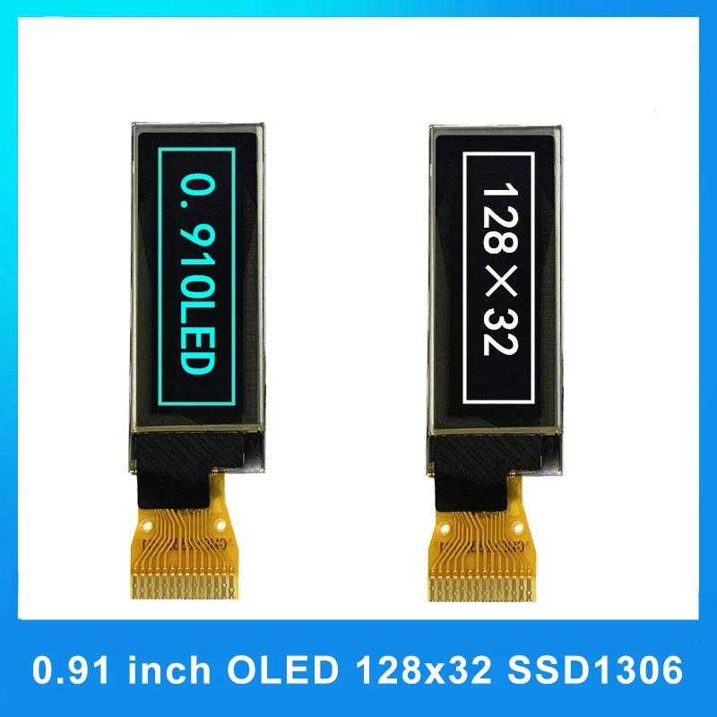 5,7-дюймовый OLED ЖК-экран HD 0,91x32, дисплей с разрешением SSD1306, 14-контактный интерфейс IIC
5,7-дюймовый OLED ЖК-экран HD 0,91x32, дисплей с разрешением SSD1306, 14-контактный интерфейс IIC