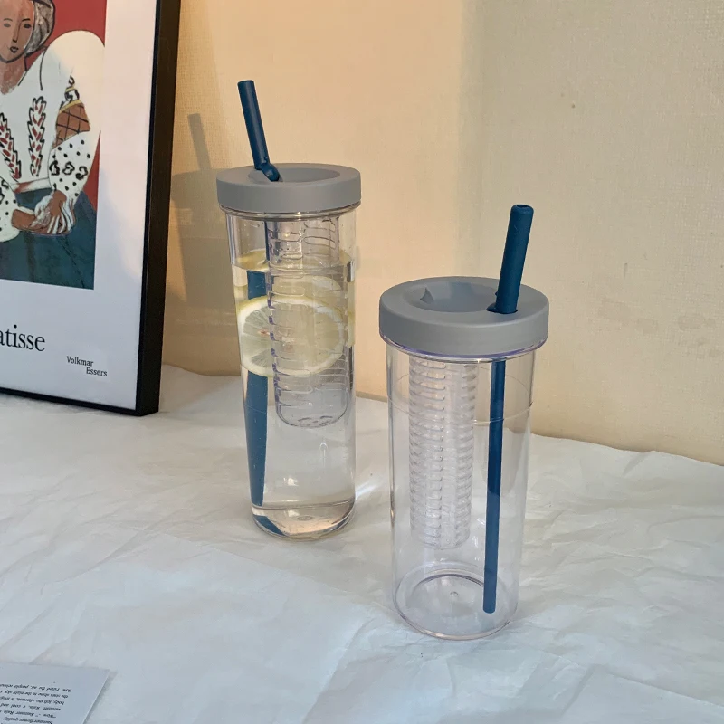 Water Cup With Straw For Woman High Temperature Resistant Plastic Mugs Office Travel Outdoor Portable Bottle Transparent
Water Cup With Straw For Woman High Temperature Resistant Plastic Mugs Office Travel Outdoor Portable Bottle Transparent