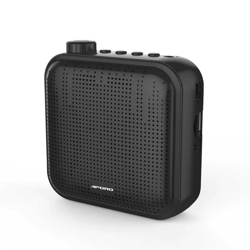 APORO T15 Portable Voice Amplifier Megaphone Mini Audio Speaker With Microphone Rechargeable Loudspeaker For Teachers
APORO T15 Portable Voice Amplifier Megaphone Mini Audio Speaker With Microphone Rechargeable Loudspeaker For Teachers