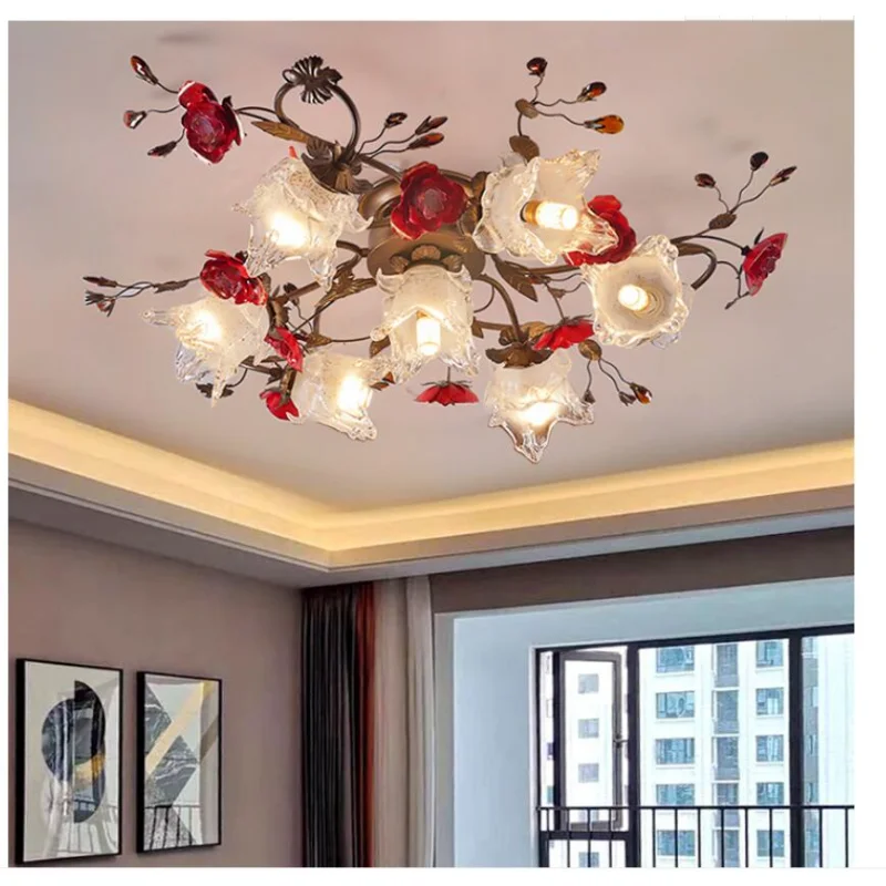 Chandelier Led Art Chendant pendant Lighr Newly Glass Lampshades D95cm De Living Room Princess Girl Bedroom Dinning Room Fixture
Chandelier Led Art Chendant pendant Lighr Newly Glass Lampshades D95cm De Living Room Princess Girl Bedroom Dinning Room Fixture