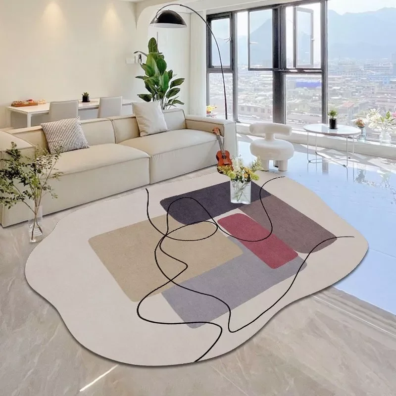NEW2023 Irregular Imitation Cashmere Carpets Light Luxury Style Bedroom Living Room Sofa Coffee Table Mat Home Cloakroom Soft R
NEW2023 Irregular Imitation Cashmere Carpets Light Luxury Style Bedroom Living Room Sofa Coffee Table Mat Home Cloakroom Soft R