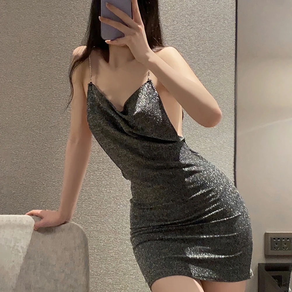 Glitter Women Suspender Slim Dress Lace Up Sequins Clubwear Sexy Backless Bodycon Strape Outfit Dress Erotic Lingerie Intimates
Glitter Women Suspender Slim Dress Lace Up Sequins Clubwear Sexy Backless Bodycon Strape Outfit Dress Erotic Lingerie Intimates