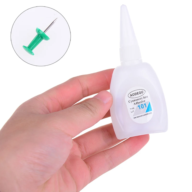 30g Super Glue Cyanoacrylate Instant Adhesive Strong Adhesion Fast Repair 101 Instant Dry
30g Super Glue Cyanoacrylate Instant Adhesive Strong Adhesion Fast Repair 101 Instant Dry