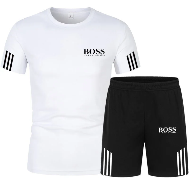 Summer Men's Sets Short Sleeved Drawstring Shorts Suit Mesh O-Neck Sportswear Brand Jogger Outfit Fitness Training Male Clothes
Summer Men's Sets Short Sleeved Drawstring Shorts Suit Mesh O-Neck Sportswear Brand Jogger Outfit Fitness Training Male Clothes
