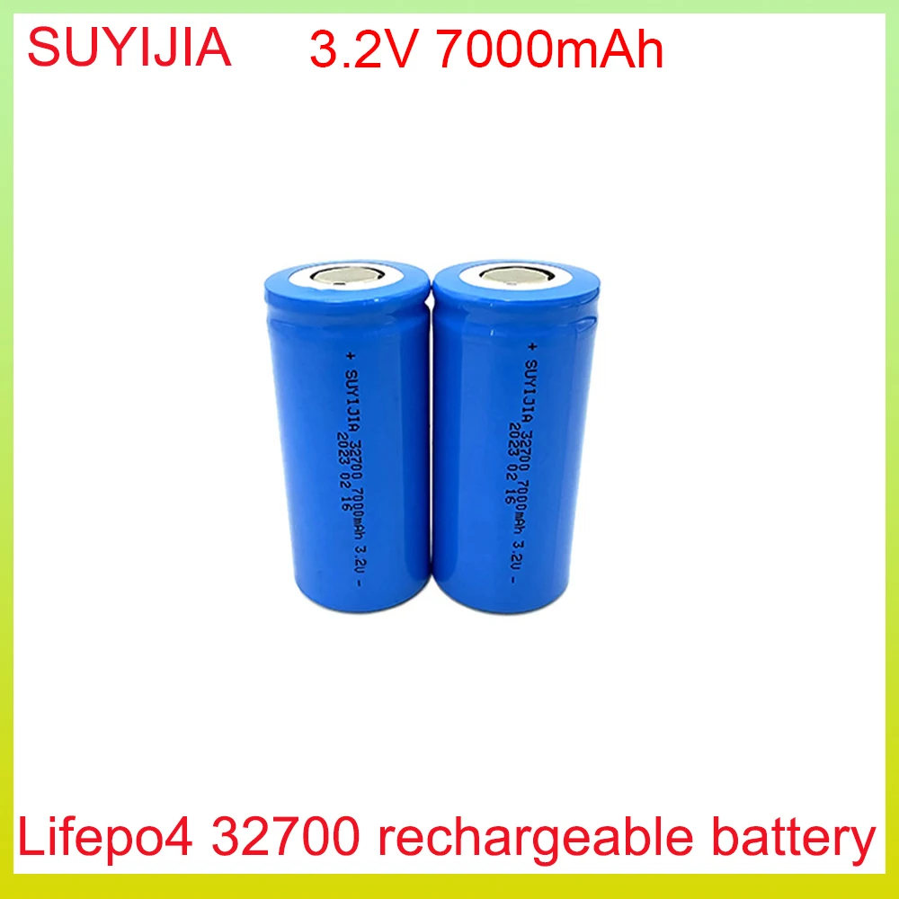SUYIJIA Lifepo4 32700 3.2V 7000mAh Flashlight Power Tools Electric Bicycle Large Capacity Rechargeable Battery Real Capacity
SUYIJIA Lifepo4 32700 3.2V 7000mAh Flashlight Power Tools Electric Bicycle Large Capacity Rechargeable Battery Real Capacity
