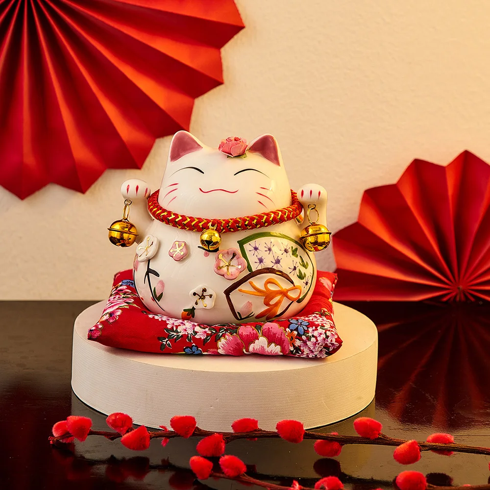 Neko Home Fortune Ceramic Feng Decoration Room Desktop Box Japanese Money Shui Cat Lucky Japanese Ornaments Maneki Piggy Bank
Neko Home Fortune Ceramic Feng Decoration Room Desktop Box Japanese Money Shui Cat Lucky Japanese Ornaments Maneki Piggy Bank