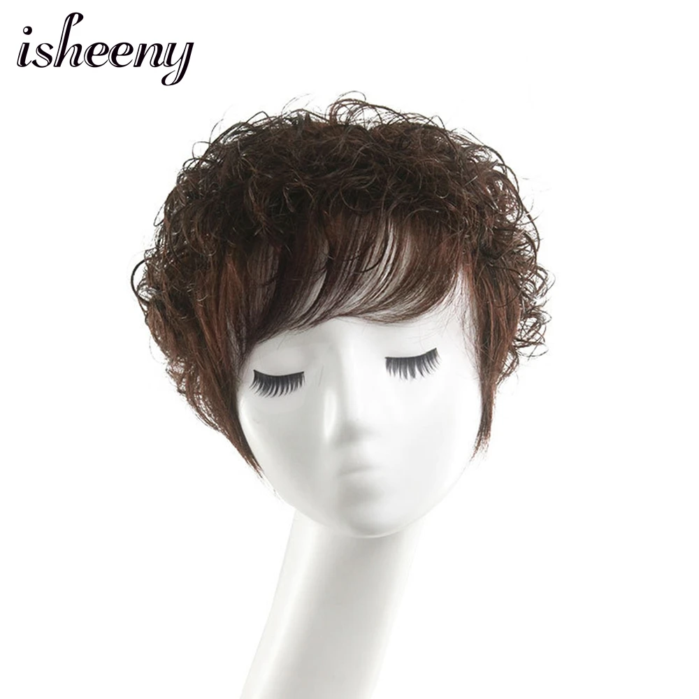 Isheeny короткие Remy человеческие волосы парик натуральный черный машина сделал кудрявые волосы Коричневый женский парик волосы с челкой
Isheeny короткие Remy человеческие волосы парик натуральный черный машина сделал кудрявые волосы Коричневый женский парик волосы с челкой