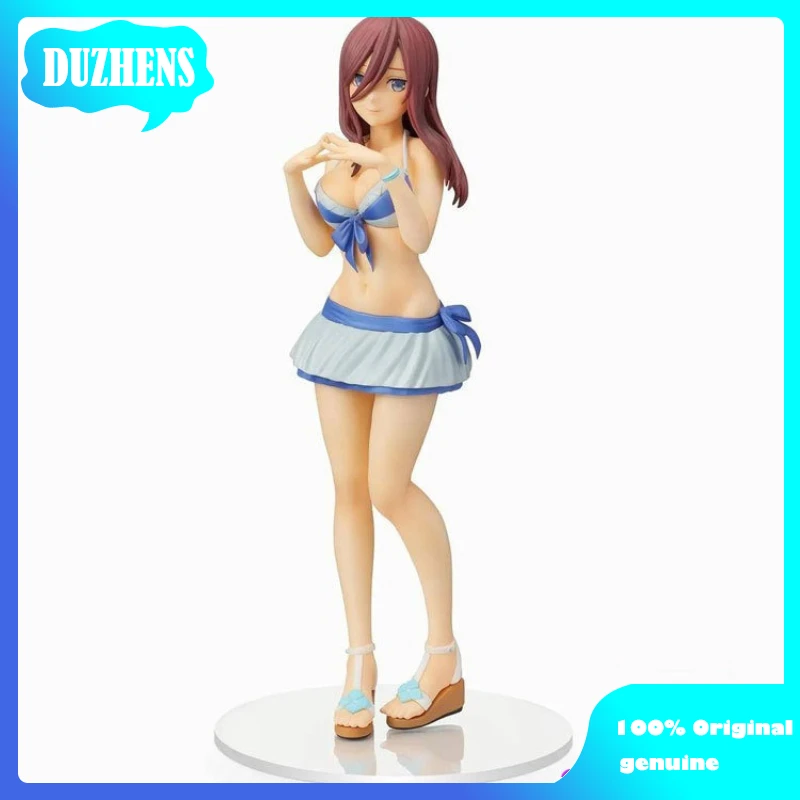 Фигура SEGA Original:Kawaii girl Nakano купальник Miku 19 см ПВХ фигура аниме Модели игрушки Фигурки коллекционные куклы в подарок
Фигура SEGA Original:Kawaii girl Nakano купальник Miku 19 см ПВХ фигура аниме Модели игрушки Фигурки коллекционные куклы в подарок