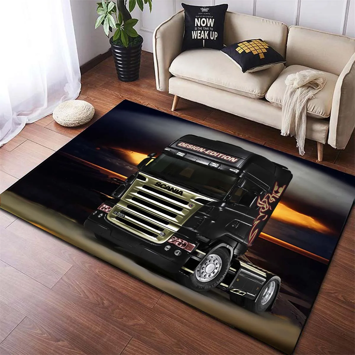 Top Truck Pattern Floor Mat Home Kitchen Corridor Bedroom Soft Carpet Non slip Zone Floor Mat
Top Truck Pattern Floor Mat Home Kitchen Corridor Bedroom Soft Carpet Non slip Zone Floor Mat