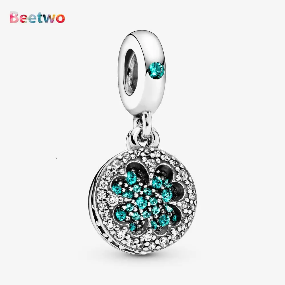 Подвеска-Шарм для браслета Pandora, серебристая подвеска с четырьмя листьями
Подвеска-Шарм для браслета Pandora, серебристая подвеска с четырьмя листьями